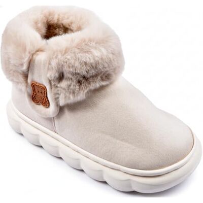 Ozabi Pantoufles Bottines Enfant Fille Chaudes et Légères – Chaussons Hiver à Enfiler Doublés Fourrure Ultra Douce, Semelle EVA Bubble Antidérapante, Mp9760 Beige, 28/29 EU Ozabi Pantoufles Bottines Enfant Fille Chaudes et Légères – Chaussons Hiver à Enfiler Doublés Fourrure Ultra Douce, Semelle EVA Bubble Antidérapante, Mp9760 Beige, 28/29 EU