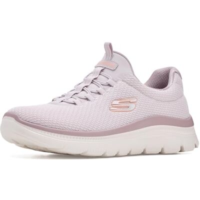 Skechers Femme Summits Plus Summer Haze Espadrilles, Pink, 37 EU Skechers Femme Summits Plus Summer Haze Espadrilles, Pink, 37 EU