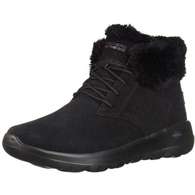 Skechers Femme The-go Joy-15506… Bottes Classiques, Noir Black Suede Trim Bbk, 37 EU Skechers Femme The-go Joy-15506… Bottes Classiques, Noir Black Suede Trim Bbk, 37 EU