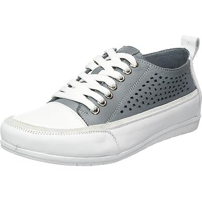 Andrea Conti Femme Baskets, Anthracite et Blanc, 38 EU Andrea Conti Femme Baskets, Anthracite et Blanc, 38 EU