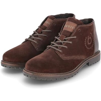 bugatti 321-AOJ30 Bottines tendance pour homme, marron foncé, taille 44 EU, marron foncé, 44 EU bugatti 321-AOJ30 Bottines tendance pour homme, marron foncé, taille 44 EU, marron foncé, 44 EU