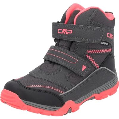 CMP Kids Pyry Wp-38q4514-j, Snow Boot Unisexe-Enfants et Garçons, Titane Red Fluo, #REF! CMP Kids Pyry Wp-38q4514-j, Snow Boot Unisexe-Enfants et Garçons, Titane Red Fluo, #REF!
