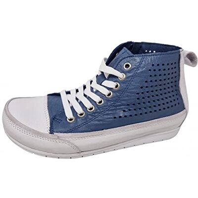 Andrea Conti Baskets pour femme, Infinity Blue Blanc, 38 EU Andrea Conti Baskets pour femme, Infinity Blue Blanc, 38 EU