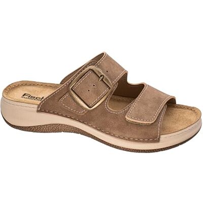 Fischer Markenschuh Fischer Mules femme 566072, Pointure:37 EU, La couleur:marron Fischer Markenschuh Fischer Mules femme 566072, Pointure:37 EU, La couleur:marron