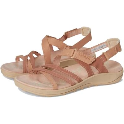 Merrell Harbor Backstrap Sandales pour femme, Rose (Tan Rose), 40.5 EU Merrell Harbor Backstrap Sandales pour femme, Rose (Tan Rose), 40.5 EU