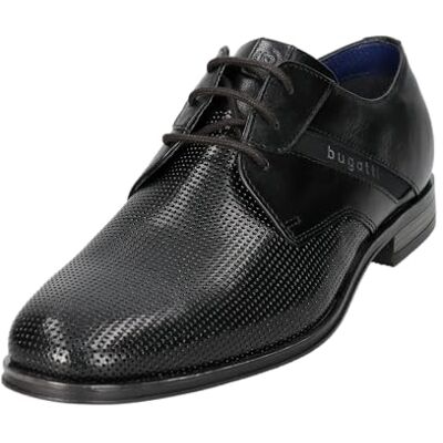bugatti Chaussures d'affaires à lacets pour homme, Noir 1000, 44 EU bugatti Chaussures d'affaires à lacets pour homme, Noir 1000, 44 EU