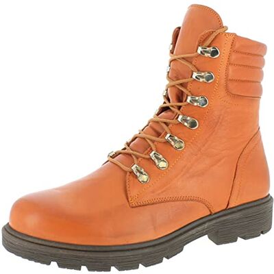 Andrea Conti Bottes noires, orange rouille, 38 EU Andrea Conti Bottes noires, orange rouille, 38 EU