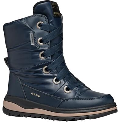 Geox J ADELHIDE Girl B AB, Bottes de neige, marine, 33 EU, bleu marine, 33 Geox J ADELHIDE Girl B AB, Bottes de neige, marine, 33 EU, bleu marine, 33