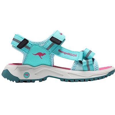 KangaROOS Sandales K-as Elwi pour fille, Ocean Daisy Pink, 28 EU KangaROOS Sandales K-as Elwi pour fille, Ocean Daisy Pink, 28 EU
