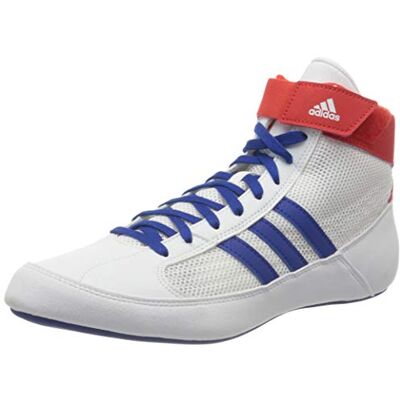 adidas Chaussures de lutte HVC pour homme, blanc, 44 EU adidas Chaussures de lutte HVC pour homme, blanc, 44 EU