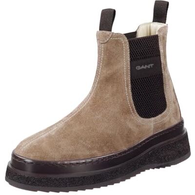 GANT Bottines JanebiChelsea pour femme, Grège, 38 EU GANT Bottines JanebiChelsea pour femme, Grège, 38 EU