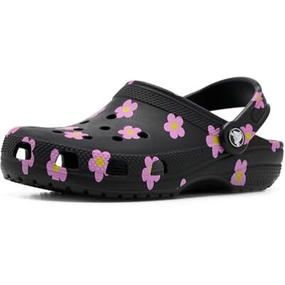 Crocs Blitzen Lumberjack Plaid, sabots unisexe adulte, Fleurs noires, 37 EU Crocs Blitzen Lumberjack Plaid, sabots unisexe adulte, Fleurs noires, 37 EU