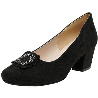 Andrea Conti Chaussures Femme Pompe, Noir, 40 EU Andrea Conti Chaussures Femme Pompe, Noir, 40 EU