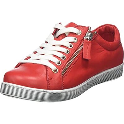 Andrea Conti Baskets Chaussures pour femme, rouge, 35 EU Andrea Conti Baskets Chaussures pour femme, rouge, 35 EU