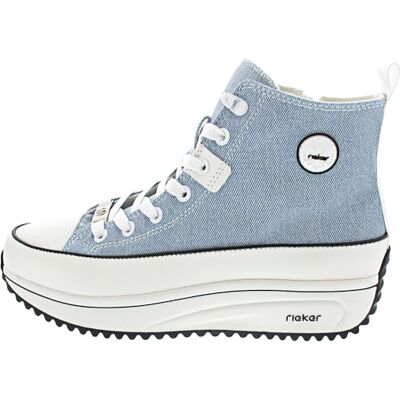Rieker Baskets montantes bleues, bleu, 41 EU Rieker Baskets montantes bleues, bleu, 41 EU