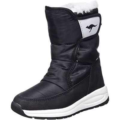 KangaROOS Bottes unisexes pour enfants Kp-Belle RTX, Jet Black Vapor Grey, 29 EU KangaROOS Bottes unisexes pour enfants Kp-Belle RTX, Jet Black Vapor Grey, 29 EU