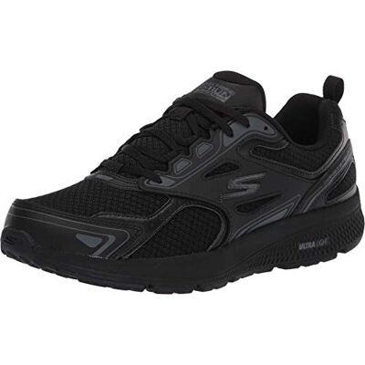 Skechers Baskets Go Run Consistent pour femme, Noir Gris 2, 38.5 EU Skechers Baskets Go Run Consistent pour femme, Noir Gris 2, 38.5 EU