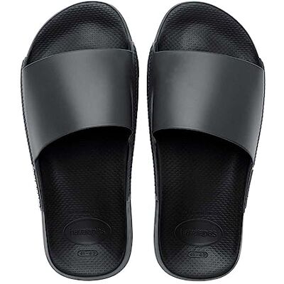 Havaianas Tongs classiques unisexes, Noir, 4.5/5 UK Wide Havaianas Tongs classiques unisexes, Noir, 4.5/5 UK Wide
