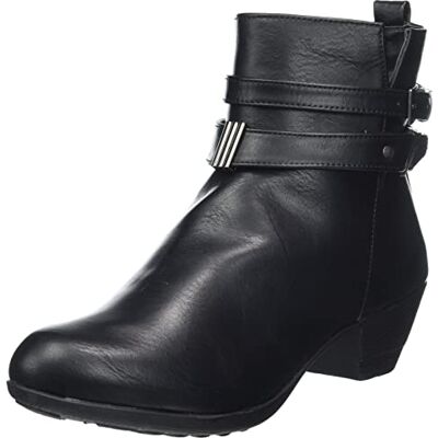 Andrea Conti Bottes de mode pour femme, Noir, 37 EU Andrea Conti Bottes de mode pour femme, Noir, 37 EU