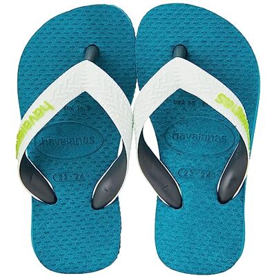 Havaianas Top Mix (Mini Me), Tongs Mixte Enfant, Vibe Green, 23/24 EU Havaianas Top Mix (Mini Me), Tongs Mixte Enfant, Vibe Green, 23/24 EU