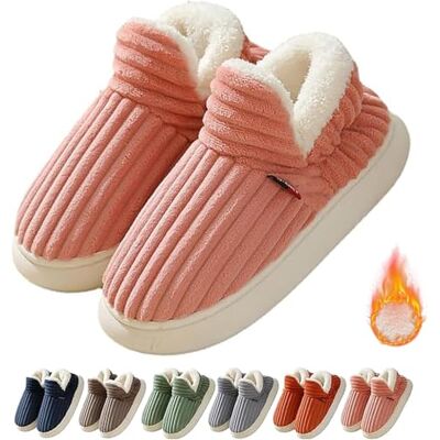 GARWAR Chaussons confortables et élégants Pluffi,Pantoufles-bottines Pluffi,Pantoufles unisexes confortables pour l'hiver,chaussures décontractées pour la maison (40/41EU,Rose) GARWAR Chaussons confortables et élégants Pluffi,Pantoufles-bottines Pluffi,Pantoufles unisexes confortables pour l'hiver,chaussures décontractées pour la maison (40/41EU,Rose)