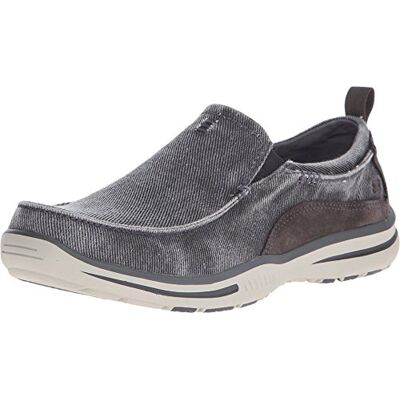 Skechers Elected Drigo Mocassins à enfiler pour homme, charbon, 13 UK X-Wide Skechers Elected Drigo Mocassins à enfiler pour homme, charbon, 13 UK X-Wide