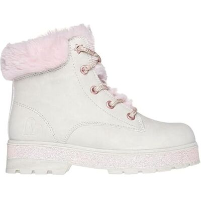Skechers Bottes Street GlitzFashion pour fille, naturel, 4 UK Skechers Bottes Street GlitzFashion pour fille, naturel, 4 UK