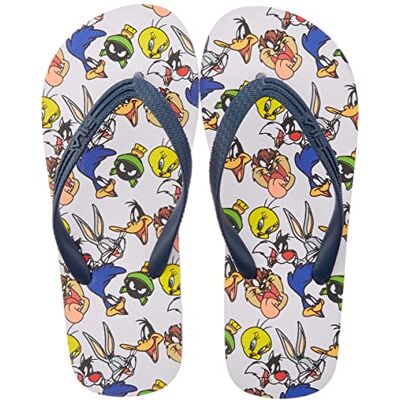 FILA WB Troy AOP Slipper Kids, Pantoufle Garçon, Navy, 30 EU FILA WB Troy AOP Slipper Kids, Pantoufle Garçon, Navy, 30 EU