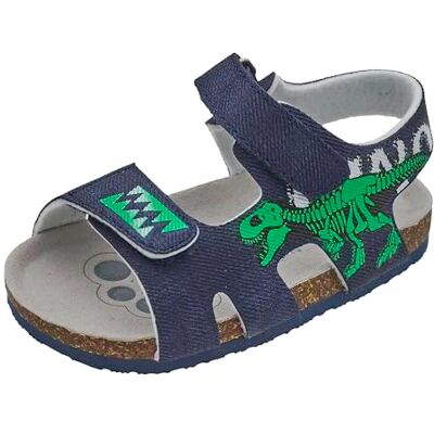 Chicco Sandales pour bébé avec double sangle, enfants, Bleu 2, 26 EU Chicco Sandales pour bébé avec double sangle, enfants, Bleu 2, 26 EU