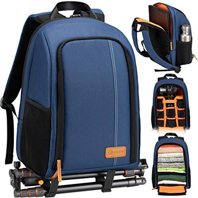 Sac à dos pour caméra Tarion - Compartiments rembourrés - Extérieur Sac à dos pour caméra Tarion - Compartiments rembourrés - Extérieur