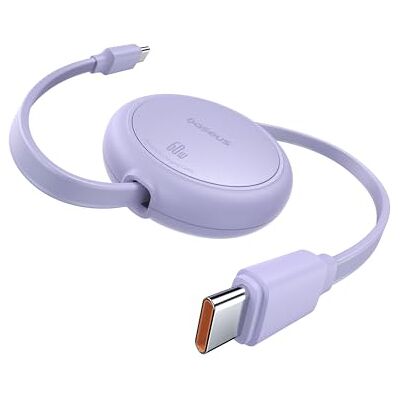 Baseus Câble 60 W PD 3 A QC 4.0 Mini USB C vers USB C, longueur 4 niveaux, portable, facile à ranger, pour iPhone 16 15 Samsung iPad Baseus Câble 60 W PD 3 A QC 4.0 Mini USB C vers USB C, longueur 4 niveaux, portable, facile à ranger, pour iPhone 16 15 Samsung iPad