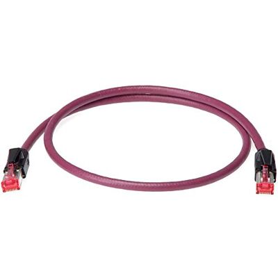 Câble réseau extérieur violet bordeaux Klotz 5m Câble réseau extérieur violet bordeaux Klotz 5m