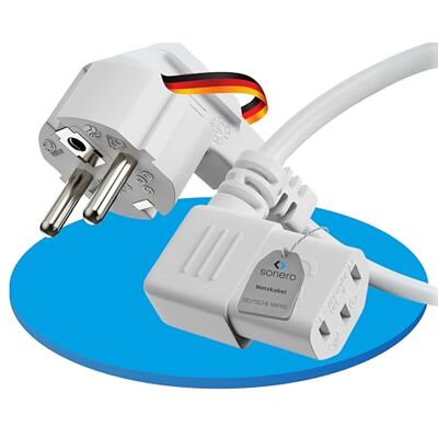 SONERO SON C13W-020W - Câble d'alimentation - Connecteur IEC C13 SONERO SON C13W-020W - Câble d'alimentation - Connecteur IEC C13