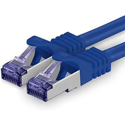 1aTTack.de Câble Réseau CAT7 CAT 7 SFTP 1 pièce 5.0 m Ethernet LAN DSL Modem Routeur 1 pièce bleu 1aTTack.de Câble Réseau CAT7 CAT 7 SFTP 1 pièce 5.0 m Ethernet LAN DSL Modem Routeur 1 pièce bleu