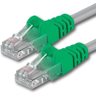 1aTTack.de 3,0 m Crossover 1 pièce Câble réseau LAN Ethernet CAT.6 CAT6 Câble patch 1000 Mbit/s 1aTTack.de 3,0 m Crossover 1 pièce Câble réseau LAN Ethernet CAT.6 CAT6 Câble patch 1000 Mbit/s