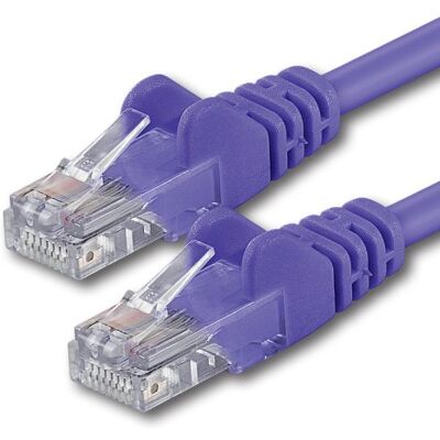1aTTack.de 5m violet 1 pièce CAT.6 Câble réseau Ethernet LAN CAT6 Câble patch 1000 Mbit/s 1aTTack.de 5m violet 1 pièce CAT.6 Câble réseau Ethernet LAN CAT6 Câble patch 1000 Mbit/s