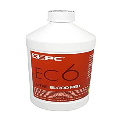 XSPC Xs-ec6-rd Non conducteur du Liquide de Refroidissement – UV Rouge Sang XSPC Xs-ec6-rd Non conducteur du Liquide de Refroidissement – UV Rouge Sang