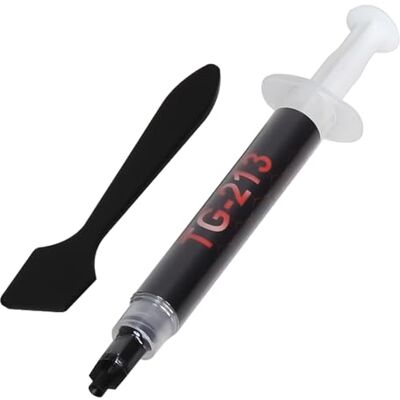 Itek Pasta Thermica TG-213 Seringue 2g avec spatule, Gray, Extreme Performance (13,4 W/mk) Itek Pasta Thermica TG-213 Seringue 2g avec spatule, Gray, Extreme Performance (13,4 W/mk)