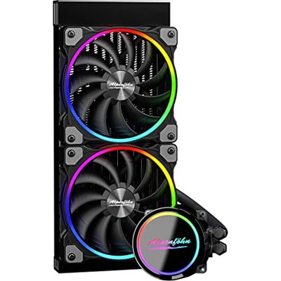 Alpenföhn AiO 240 High Speed RGB Watercooling PC 240 mm PWM Water Cooling PC hat ein Maximum von 2200 U/min Watercooling CPU mit hoher Leistung Watercooling Kit Alpenföhn AiO 240 High Speed RGB Watercooling PC 240 mm PWM Water Cooling PC hat ein Maximum von 2200 U/min Watercooling CPU mit hoher Leistung Watercooling Kit