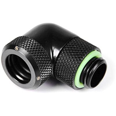 Barrow Adaptateur Multi-Link Raccord 90° G1/4" AG vers tube rigide AD 12 mm Rotatif Noir Barrow Adaptateur Multi-Link Raccord 90° G1/4" AG vers tube rigide AD 12 mm Rotatif Noir