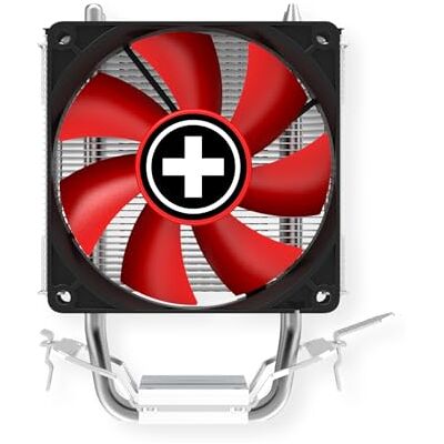 Xilence A402 Processeur AMD Ventilateur PWM 92 mm, TDP 130 W, rouge/noir/argenté Xilence A402 Processeur AMD Ventilateur PWM 92 mm, TDP 130 W, rouge/noir/argenté
