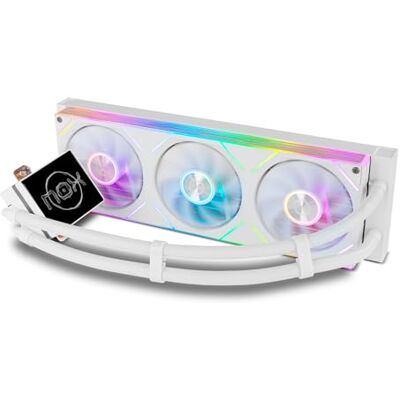 Xtreme Hummer M-360 LCD Black Kit de Watercooling CPU, Écran LCD, Radiateur 360mm, 3 Ventilateurs 120mm PWM, TDP 350W, Compatible avec Intel et AMD, Blanc Xtreme Hummer M-360 LCD Black Kit de Watercooling CPU, Écran LCD, Radiateur 360mm, 3 Ventilateurs 120mm PWM, TDP 350W, Compatible avec Intel et AMD, Blanc