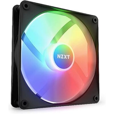 NZXT F140 RGB Core Ventilateur de boîtier PC 140mm sur Hub RGB Noir Ventilateur RGB 140mm, 8 LED adressables et pales semi-transparentes. Refroidissement silencieux, éclairage synchronisé CAM. NZXT F140 RGB Core Ventilateur de boîtier PC 140mm sur Hub RGB Noir Ventilateur RGB 140mm, 8 LED adressables et pales semi-transparentes. Refroidissement silencieux, éclairage synchronisé CAM.