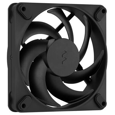 Fractal Design Momentum 12 Ventilateur de boîtier PC silencieux 120 mm Lames LCP en polymère liquide Roulement dynamique fluide FDB Contrôle PWM Performance de refroidissement Débit Fractal Design Momentum 12 Ventilateur de boîtier PC silencieux 120 mm Lames LCP en polymère liquide Roulement dynamique fluide FDB Contrôle PWM Performance de refroidissement Débit