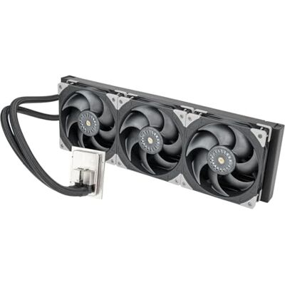 Silverstone XE420 SST-XE420 Refroidisseur liquide tout-en-un haute performance avec radiateur de 420 mm et trois ventilateurs pour serveur à processeur unique Silverstone XE420 SST-XE420 Refroidisseur liquide tout-en-un haute performance avec radiateur de 420 mm et trois ventilateurs pour serveur à processeur unique