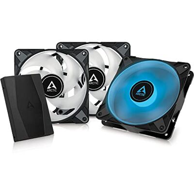 Arctic P12 PWM PST RGB (3 Pièces, incl. Controller) Arctic P12 PWM PST RGB (3 Pièces, incl. Controller)