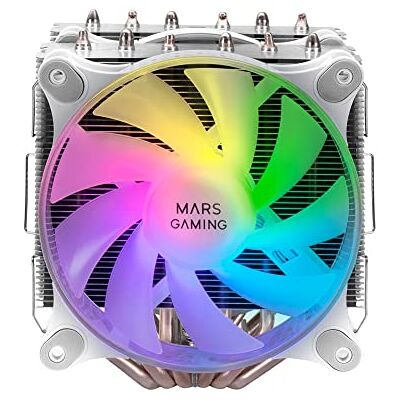 Mars Gaming MCPU-XT ARGB Doble Ventilador CPU 120mm Blanco Mars Gaming MCPU-XT ARGB Doble Ventilador CPU 120mm Blanco