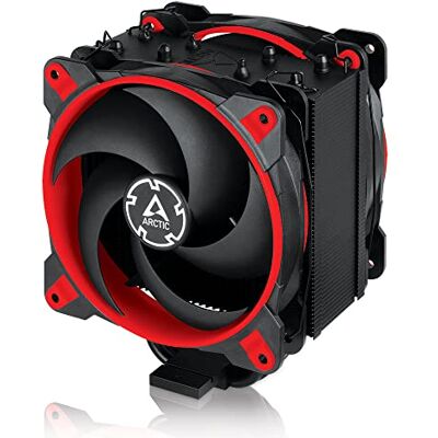 Arctic Freezer 34 eSports DUO Ventirad, Refroidisseur CPU Push-Pull, Dissipation de Chaleur, Moteur Silencieux, 200-2100 rpm, 2 Ventilateurs PWM 120 mm, Compatible avec le LGA1700 Rouge Arctic Freezer 34 eSports DUO Ventirad, Refroidisseur CPU Push-Pull, Dissipation de Chaleur, Moteur Silencieux, 200-2100 rpm, 2 Ventilateurs PWM 120 mm, Compatible avec le LGA1700 Rouge