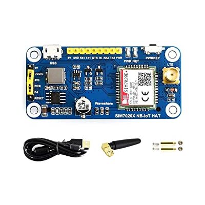 Waveshare NB-IoT Hat for Raspberry Pi and Jetson Nano Based on SIM7020E B1/B3/B5/B8/B20/B28 Bands for Europe Asia Africa Australia for Intelligent Instruments Asset Tracking Remote Monitoring… Waveshare NB-IoT Hat for Raspberry Pi and Jetson Nano Based on SIM7020E B1/B3/B5/B8/B20/B28 Bands for Europe Asia Africa Australia for Intelligent Instruments Asset Tracking Remote Monitoring…