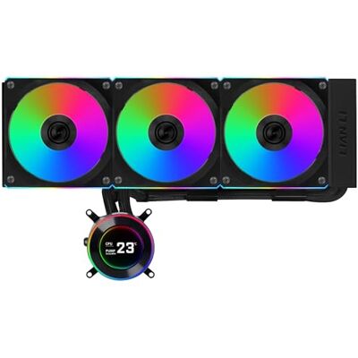 Lian-Li HydroShift II LCD-C 360R Refroidisseur de processeur tout-en-un 360 mm – Noir Lian-Li HydroShift II LCD-C 360R Refroidisseur de processeur tout-en-un 360 mm – Noir